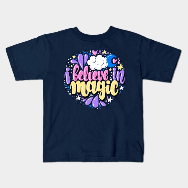 unicorn Kids T-Shirt by Mashmuh